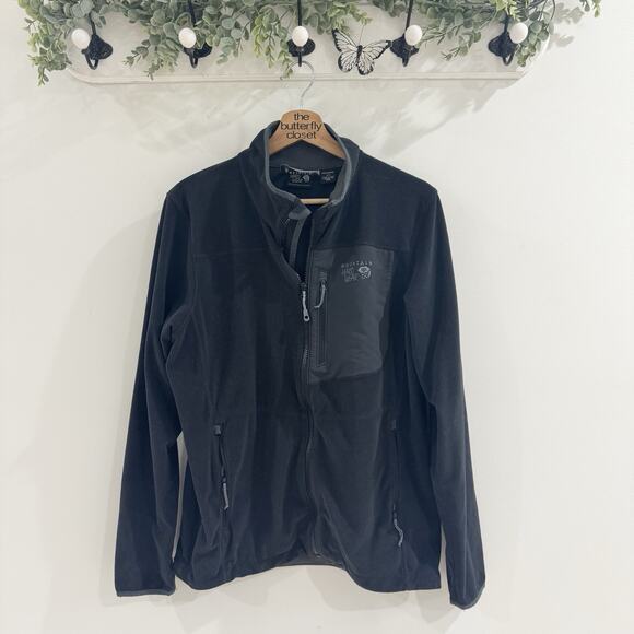 Mountain Hardwear Other - Men’s Mountain Hardwear Black Full Zip Scrambler Jacket M9026 medium